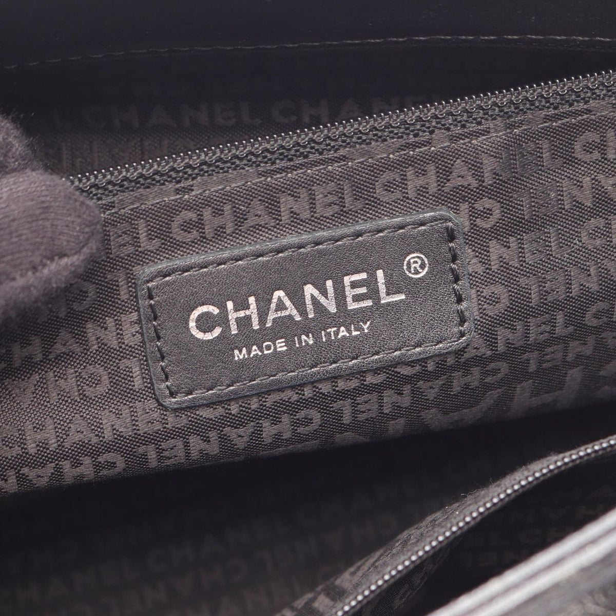 Chanel Tote Bag 2.55 Executive Black Leather — view 4