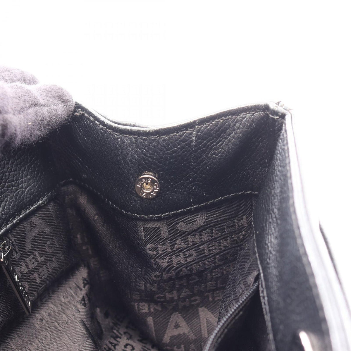 Chanel Tote Bag 2.55 Executive Black Leather — view 8