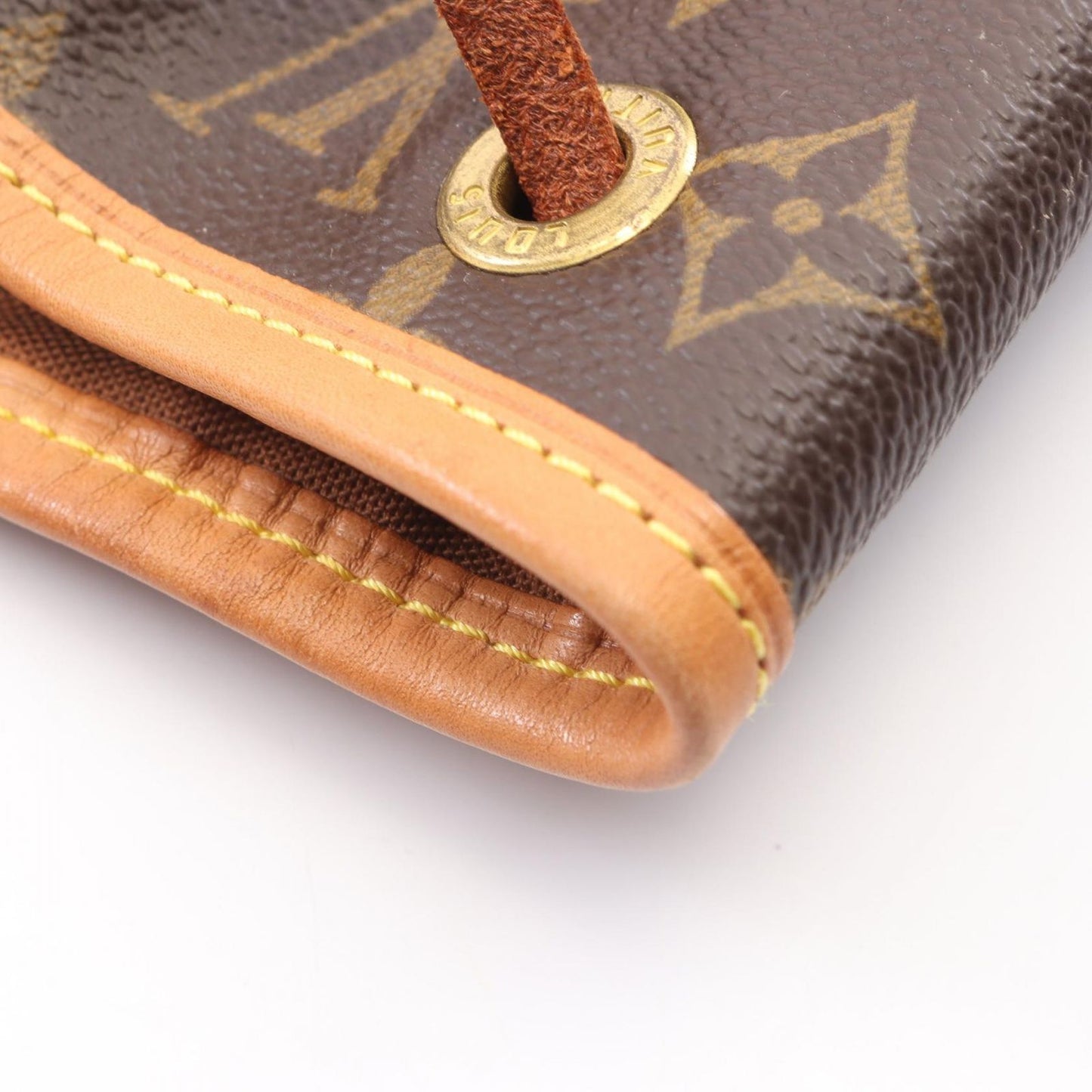 Louis Vuitton Backpack Montsouris MM Monogram Leather — view 8