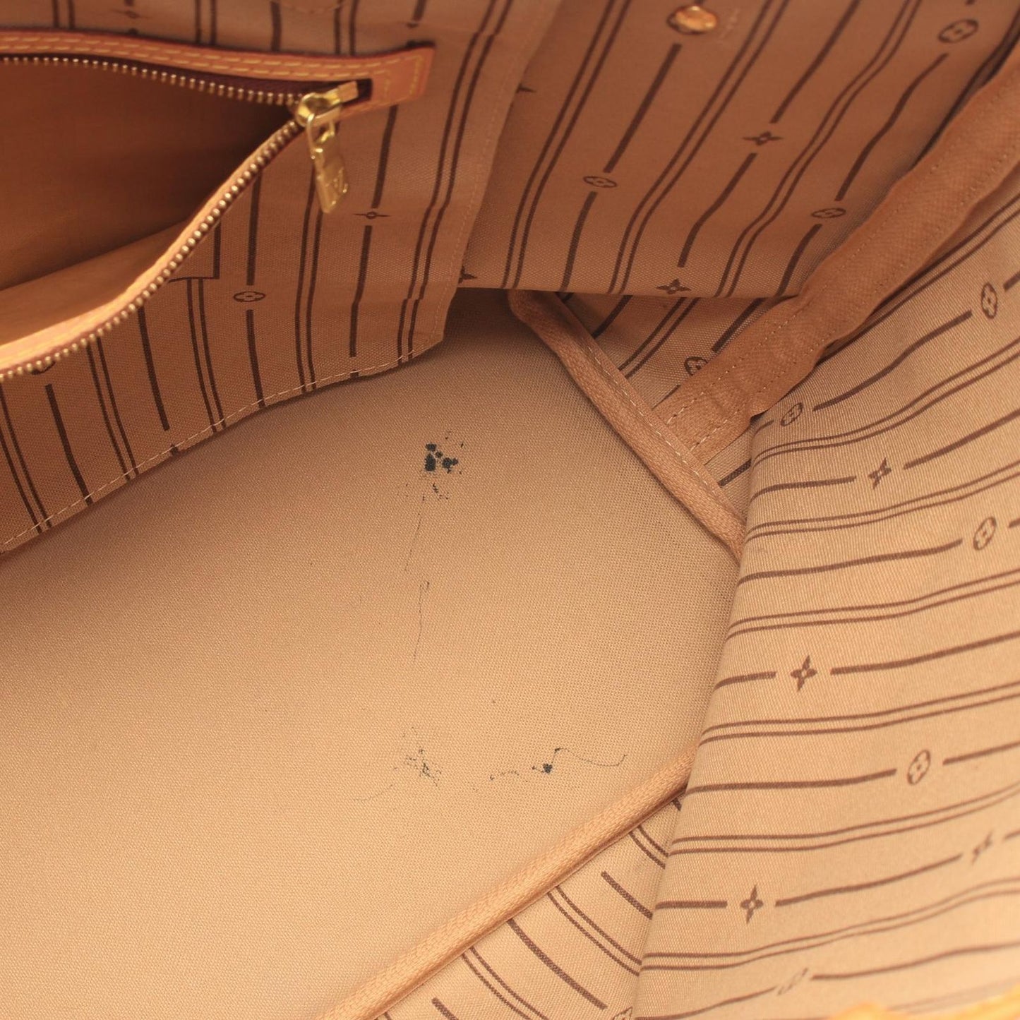 Louis Vuitton Tote Bag Neverfull MM Monogram Leather — view 6