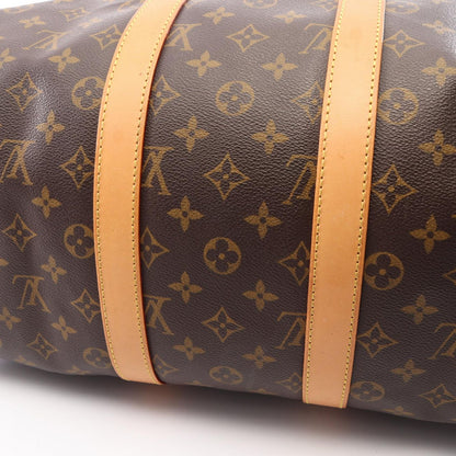 Louis Vuitton Boston Bag Keepall 45 Monogram Leather — view 8