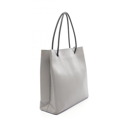 Balenciaga Tote Bag Shopping S Gray Black Leather — view 2