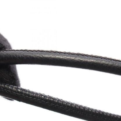 Balenciaga Tote Bag Shopping S Gray Black Leather — view 7
