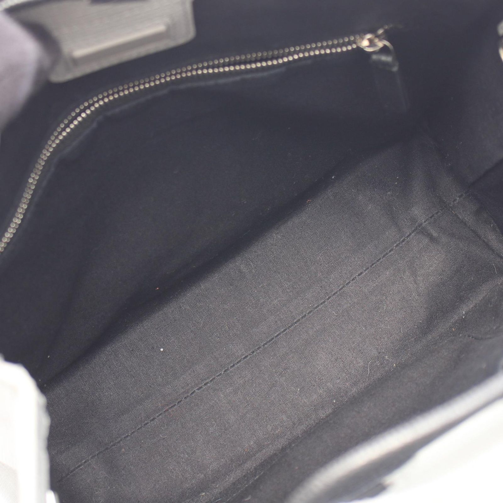 Balenciaga Tote Bag Shopping S Gray Black Leather — view 8