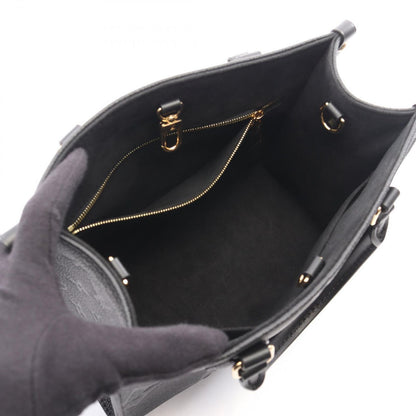 Louis Vuitton Handbag On The Go PM 2-Way Noir Leather — view 3