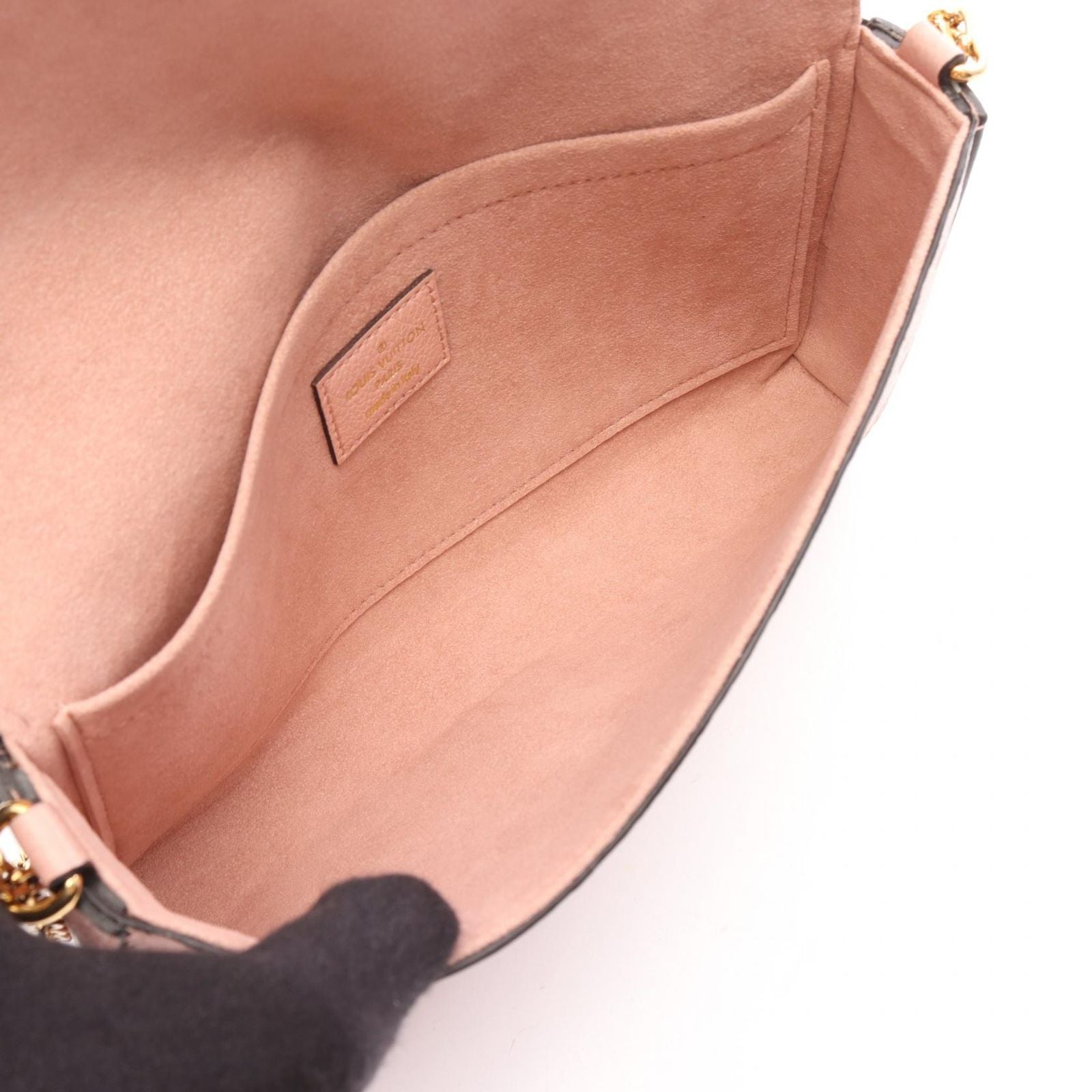 Louis Vuitton Shoulder Bag Pochette Felicie Monogram Empreinte Rose Poudre — view 3