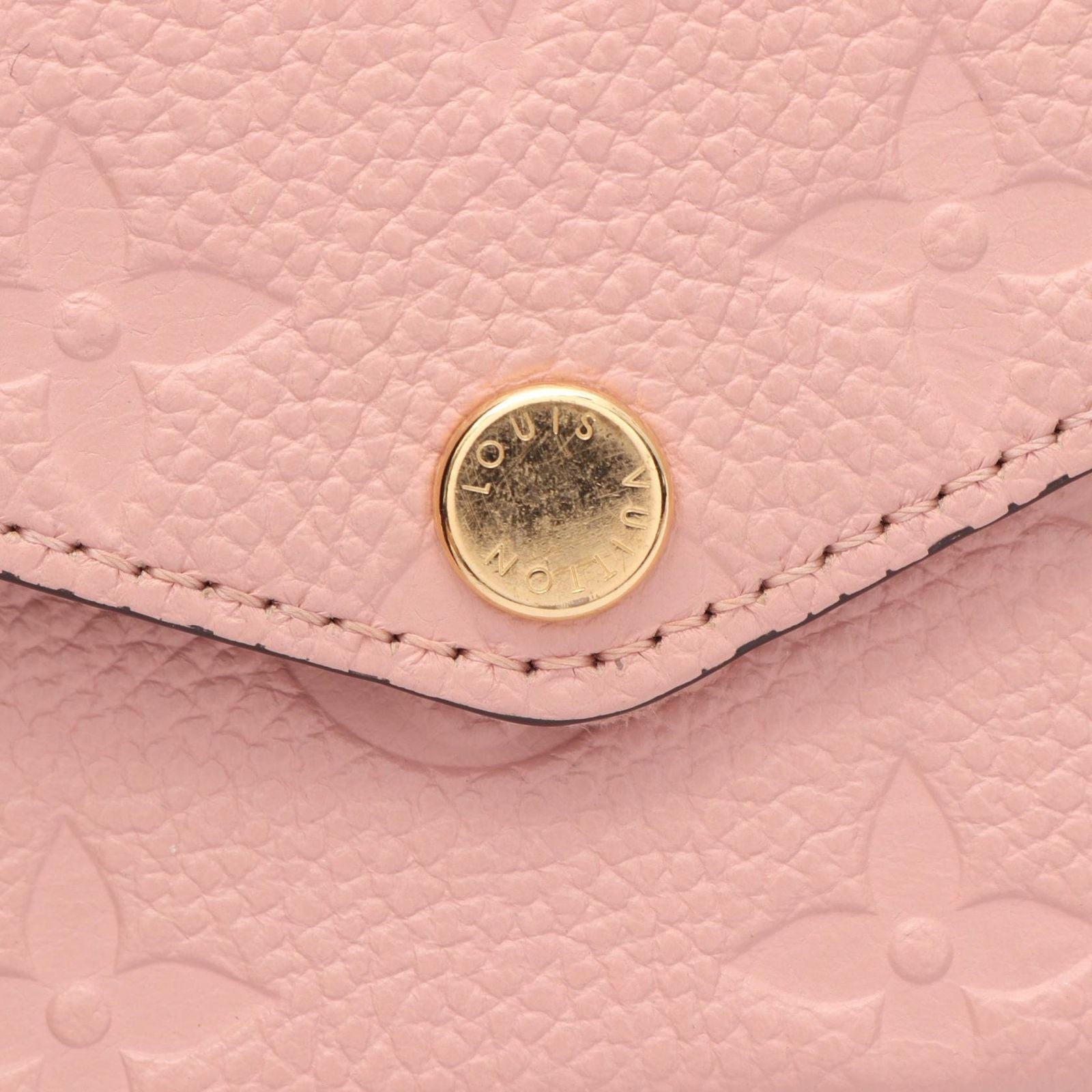 Louis Vuitton Shoulder Bag Pochette Felicie Monogram Empreinte Rose Poudre — view 7