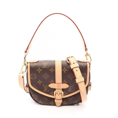 Louis Vuitton Handbag Saumur BB Monogram Leather