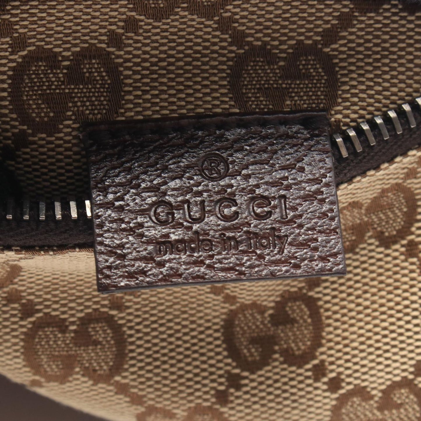 Gucci Waist Bag GG Canvas Beige Brown Green — view 4