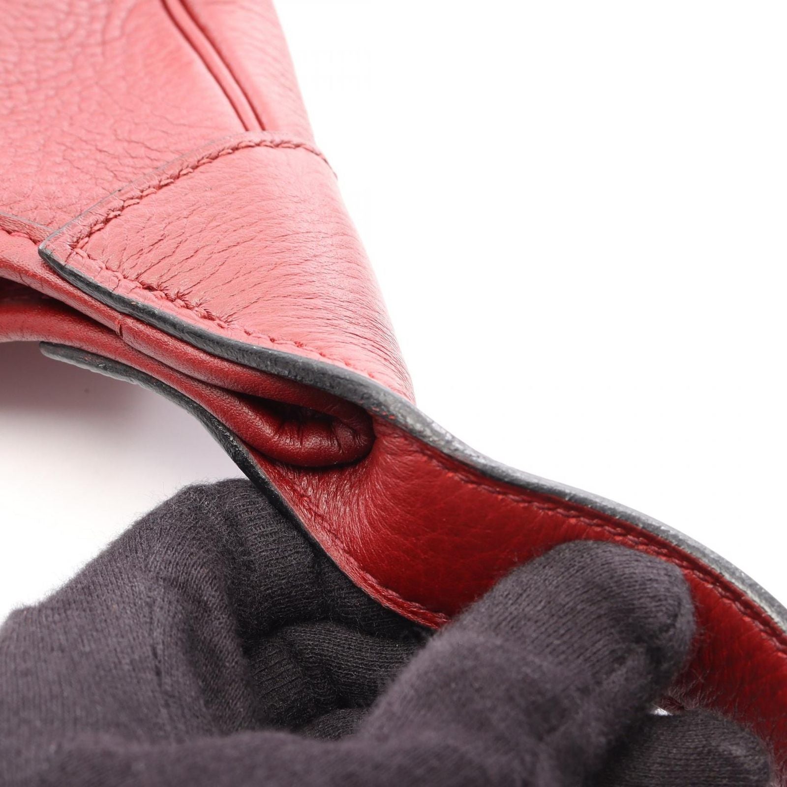 Hermes Shoulder Bag Trim 31 Rouge Garance — view 7