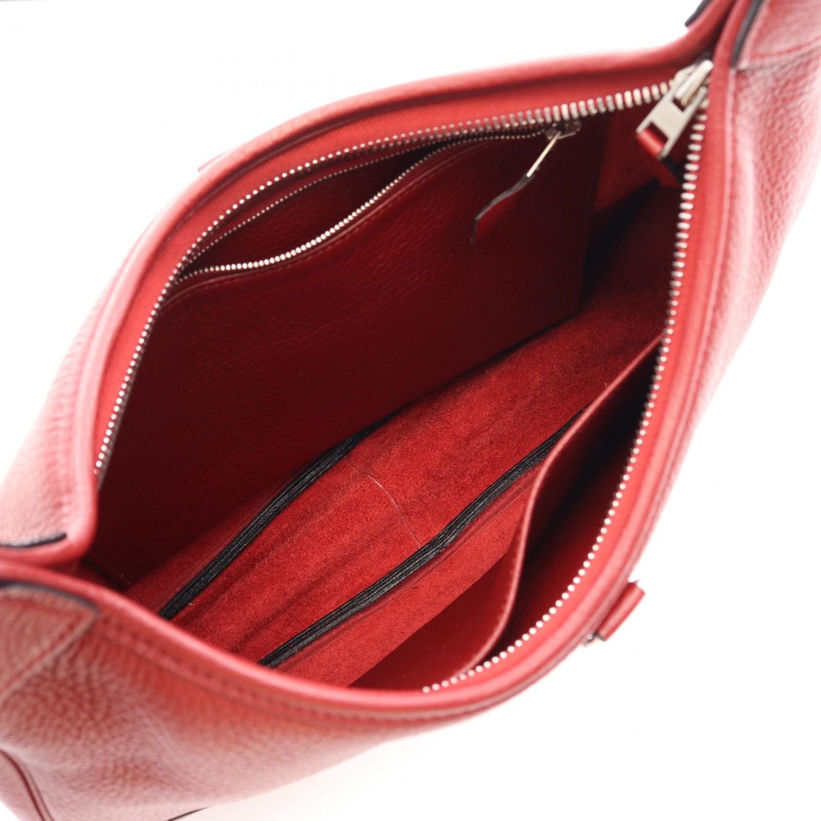 Hermes Shoulder Bag Trim 31 Rouge Garance — view 3