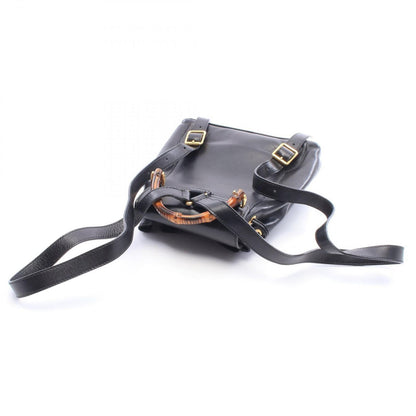Gucci Backpack Bamboo 003 Black Leather — view 6