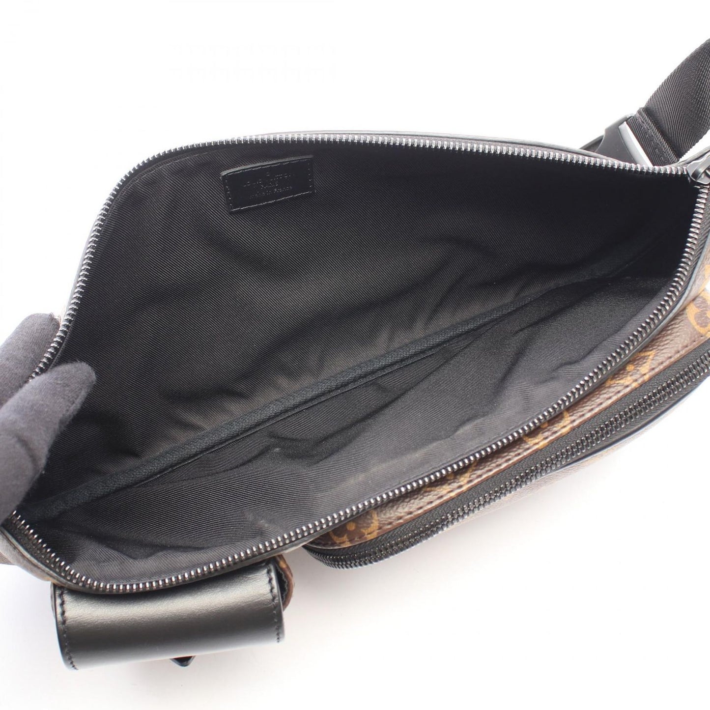 Louis Vuitton Waist Bag Christopher Bam Monogram Macassar Leather — view 3