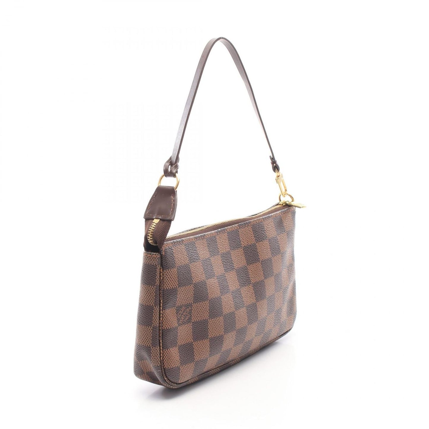 Louis Vuitton Handbag Pochette Accessoires Damier Ebene Leather — view 2
