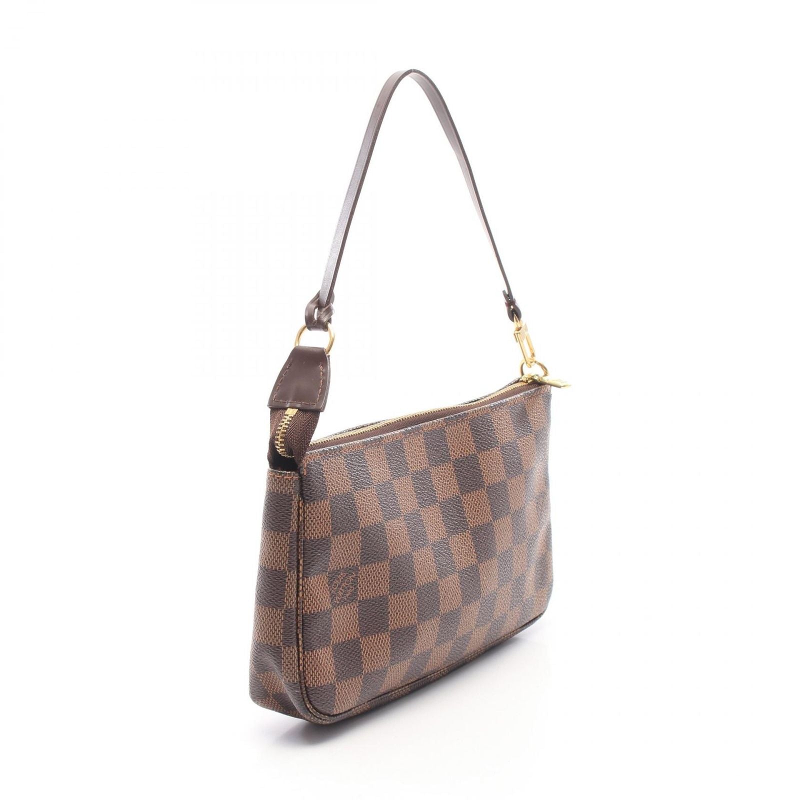 Louis Vuitton Handbag Pochette Accessoires Damier Ebene Leather — view 2