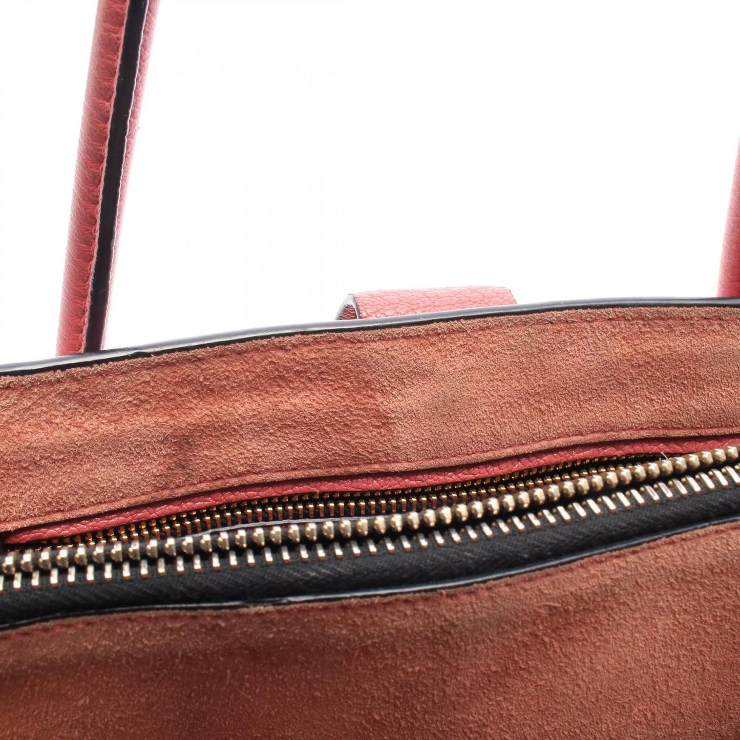 Miu Miu Handbag Madras 2-Way Pink Leather Tote — view 5