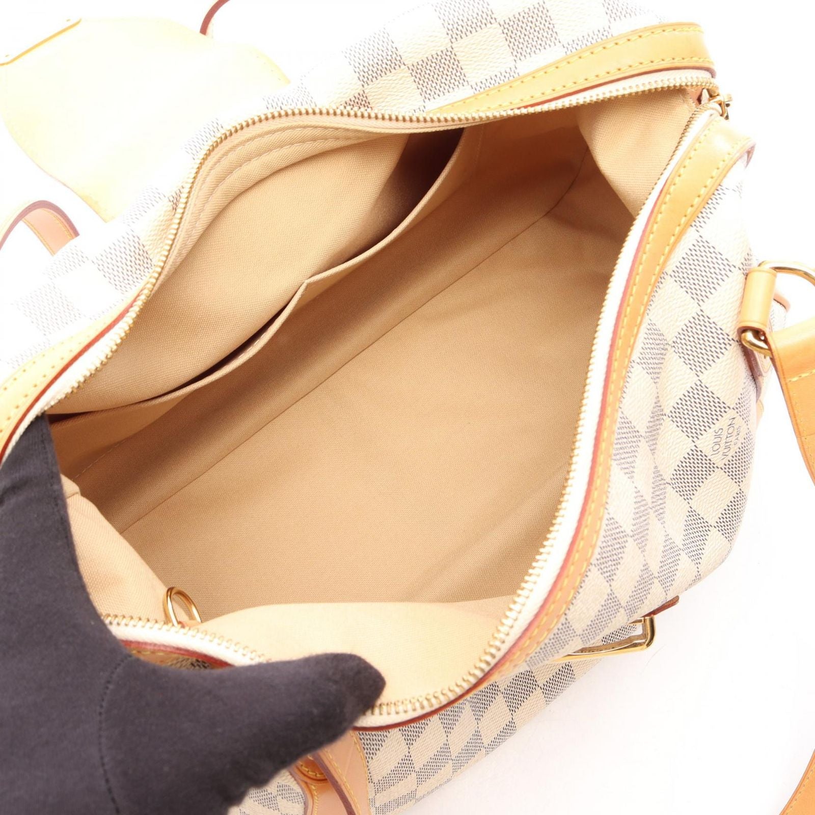 Louis Vuitton Shoulder Bag Stresa PM Damier Azur Leather — view 3