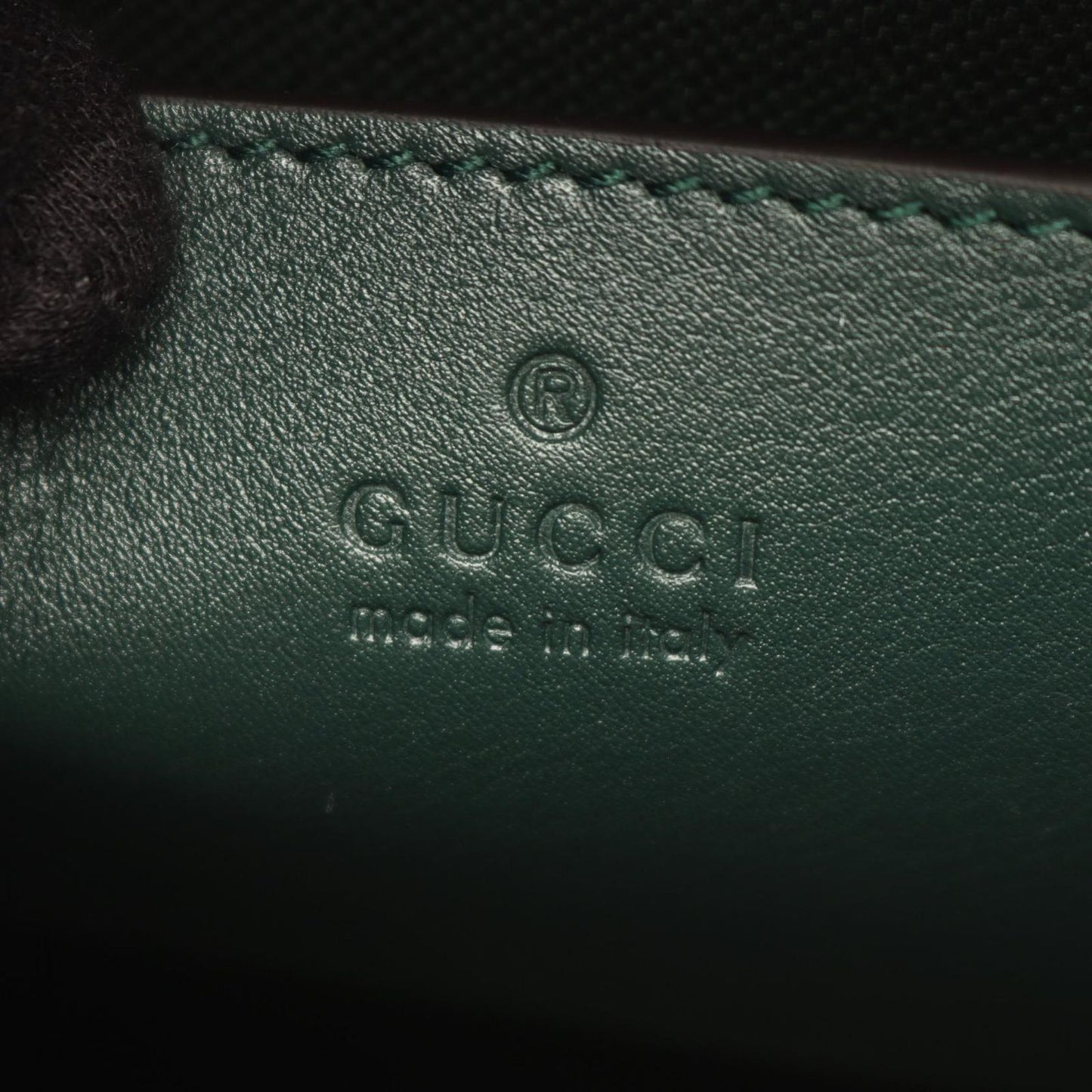 Gucci Handbag Diana 2-Way Dark Green Leather Tote Medium — view 4