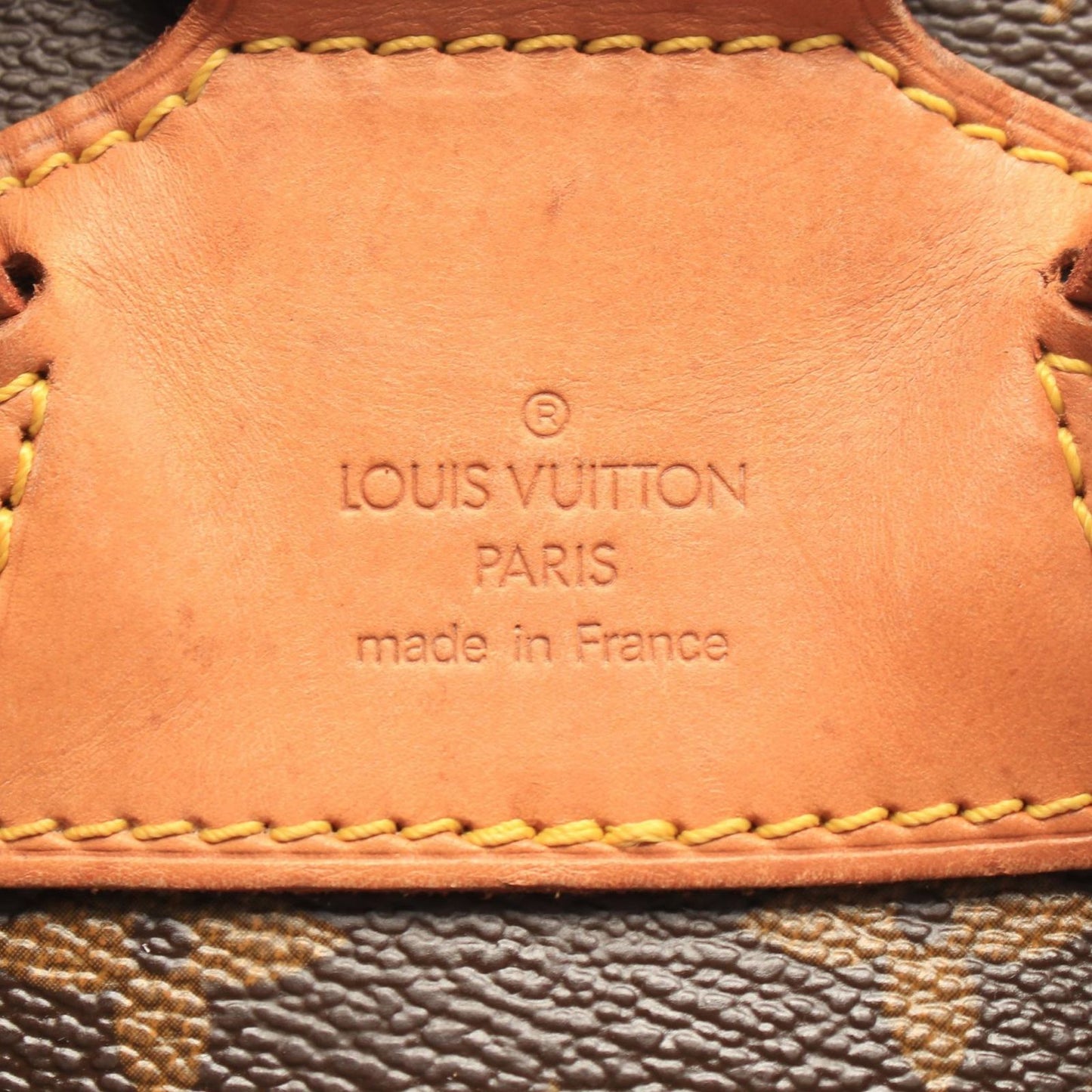 Louis Vuitton Backpack Montsouris MM Monogram Leather — view 4