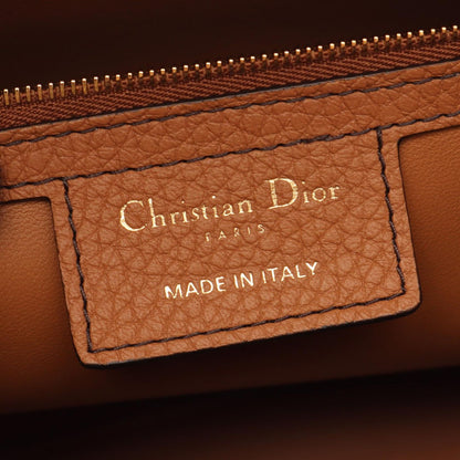 Dior Handbag Lady D-sire Large 2-Way Brown Leather — view 4