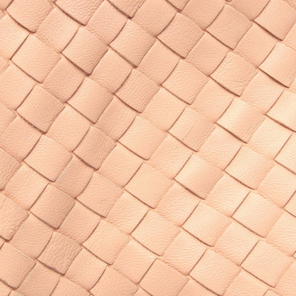 Bottega Veneta Shoulder Bag Intrecciato Light Pink Leather — view 6