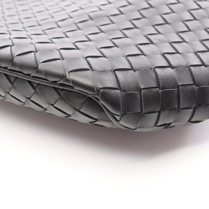 Bottega Veneta Handbag Intrecciato Black Leather — view 6