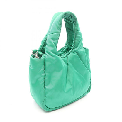 Prada Handbag Padded Green Nylon 2-Way Mini — view 2