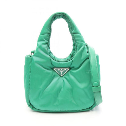 Prada Handbag Padded Green Nylon 2-Way Mini