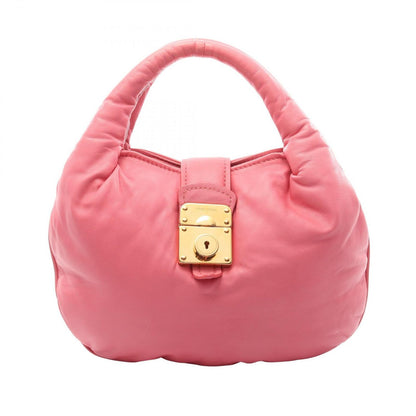 Miu Miu Handbag Pink Leather