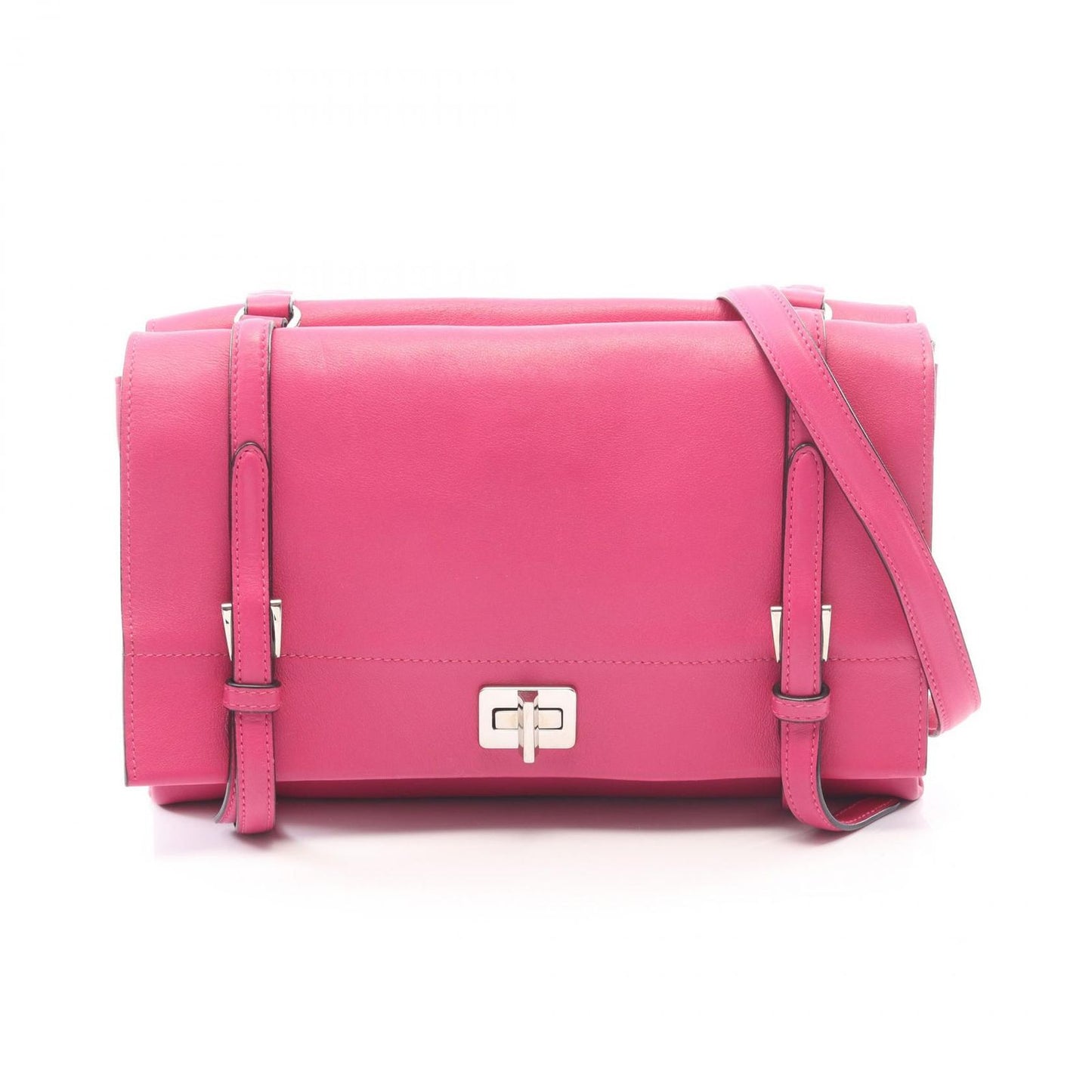 Prada Shoulder Bag Lux Pink Leather