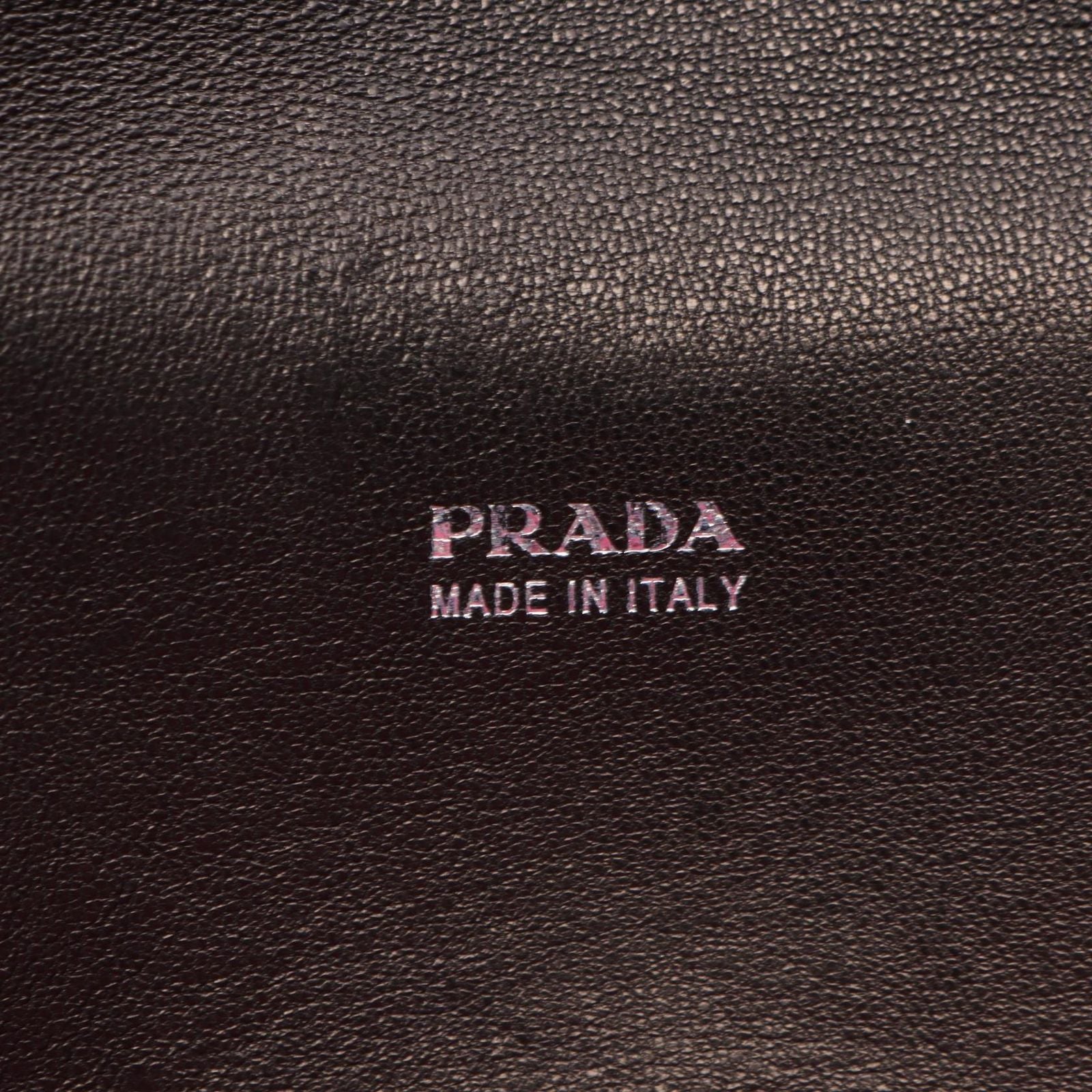 Prada Shoulder Bag Lux Pink Leather — view 5