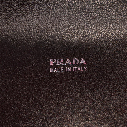 Prada Shoulder Bag Lux Pink Leather — view 5