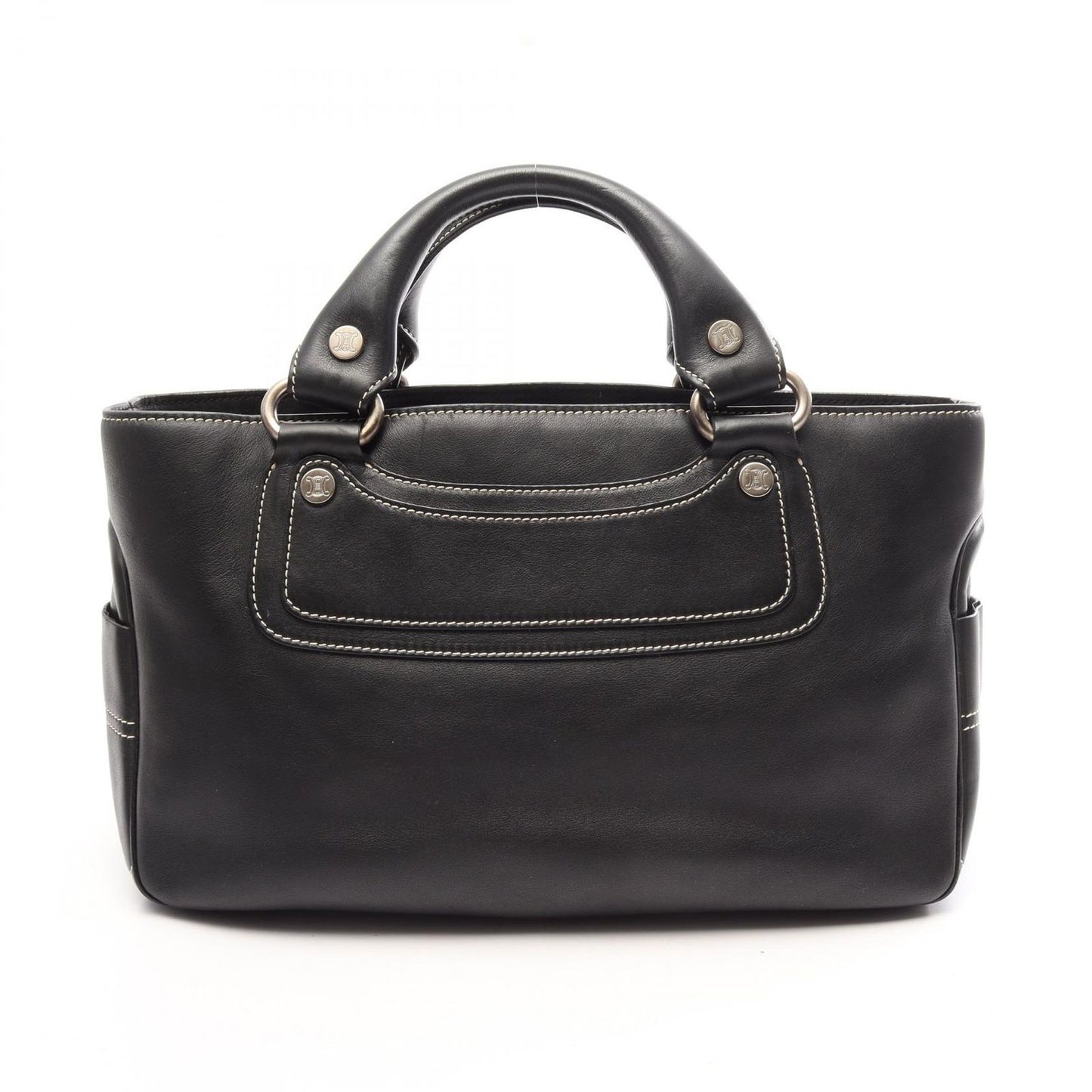 Celine Handbag Boogie Bag Black Leather