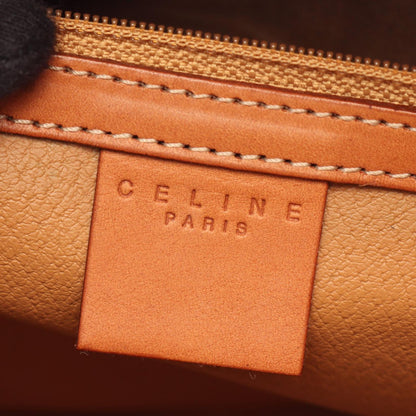 Celine Handbag Macadam Brown Dark Leather — view 4