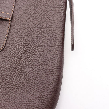 Loewe Shoulder Bag Senda Dark Brown Leather — view 5