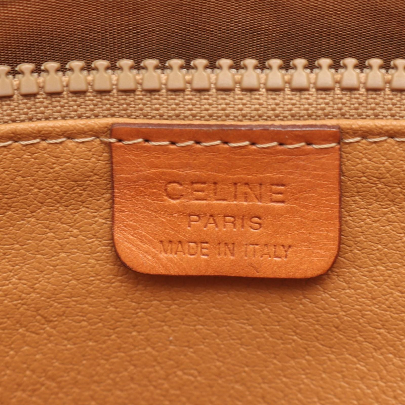 Celine Tote Bag Macadam Beige Brown Leather — view 4