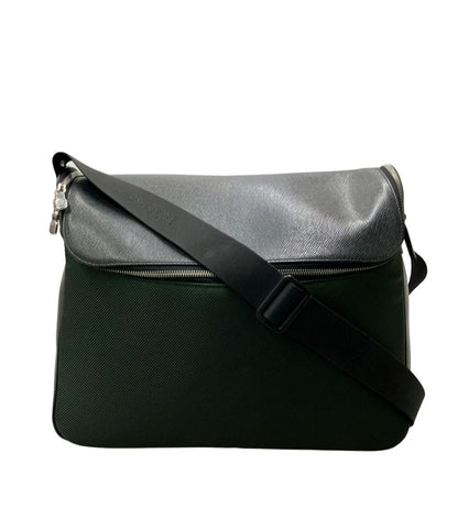 Louis Vuitton Shoulder Bag Crossbody Leather Taiga