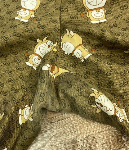 Gucci Silk 100% Shorts GG All Over Print Doraemon 46 — view 6