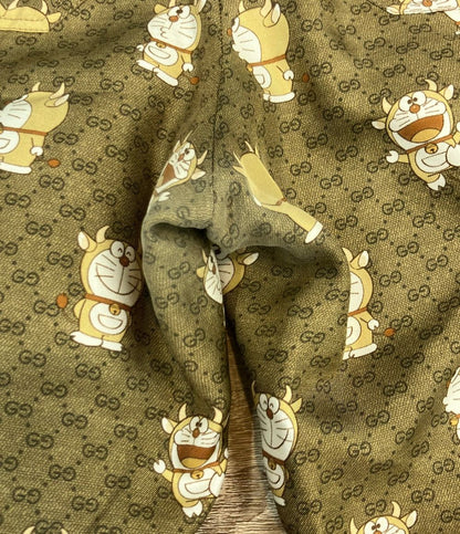 Gucci Silk 100% Shorts GG All Over Print Doraemon 46 — view 7