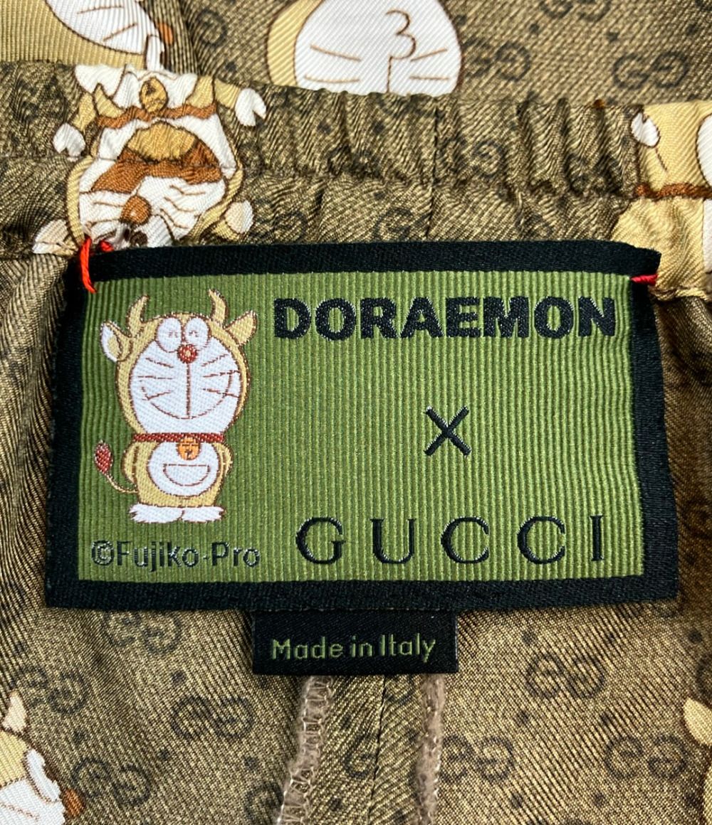 Gucci Silk 100% Shorts GG All Over Print Doraemon 46 — view 3