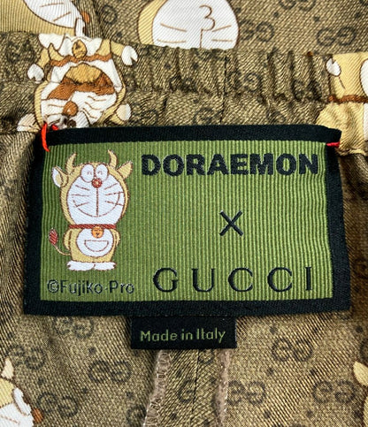 Gucci Silk 100% Shorts GG All Over Print Doraemon 46 — view 3