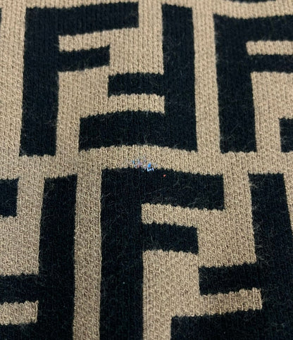 Fendi FF Motif Short Sleeve Knit 46 Sweater — view 8