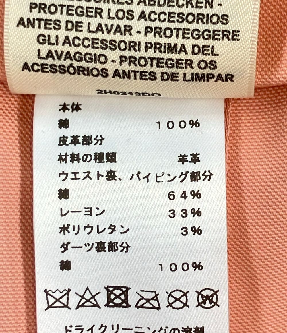 Hermes Metal Motif Buckle Short Skirt 34 — view 4
