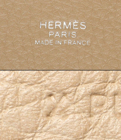 Hermes Handbag Silver Taurillon Clemence Picotin Lock PM — view 4