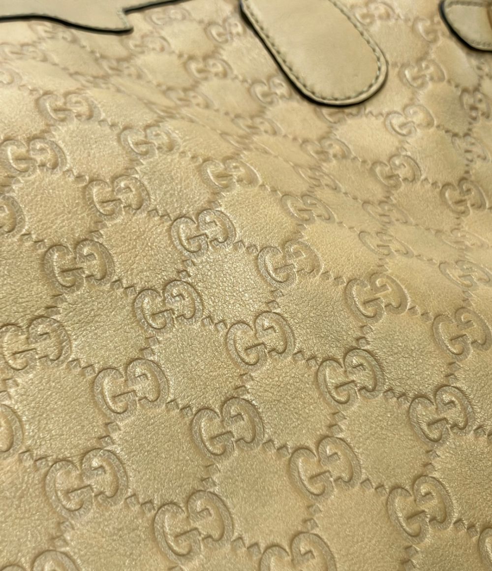 Gucci Tote Bag Guccissima Beige — view 7