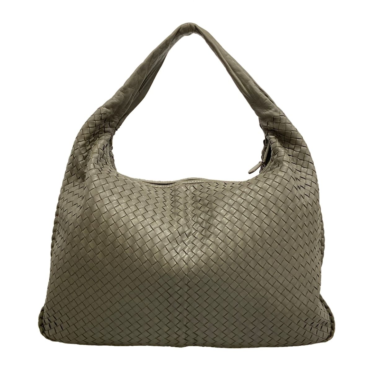 Bottega Veneta Handbag Large Bag Dark Gray Leather — view 3