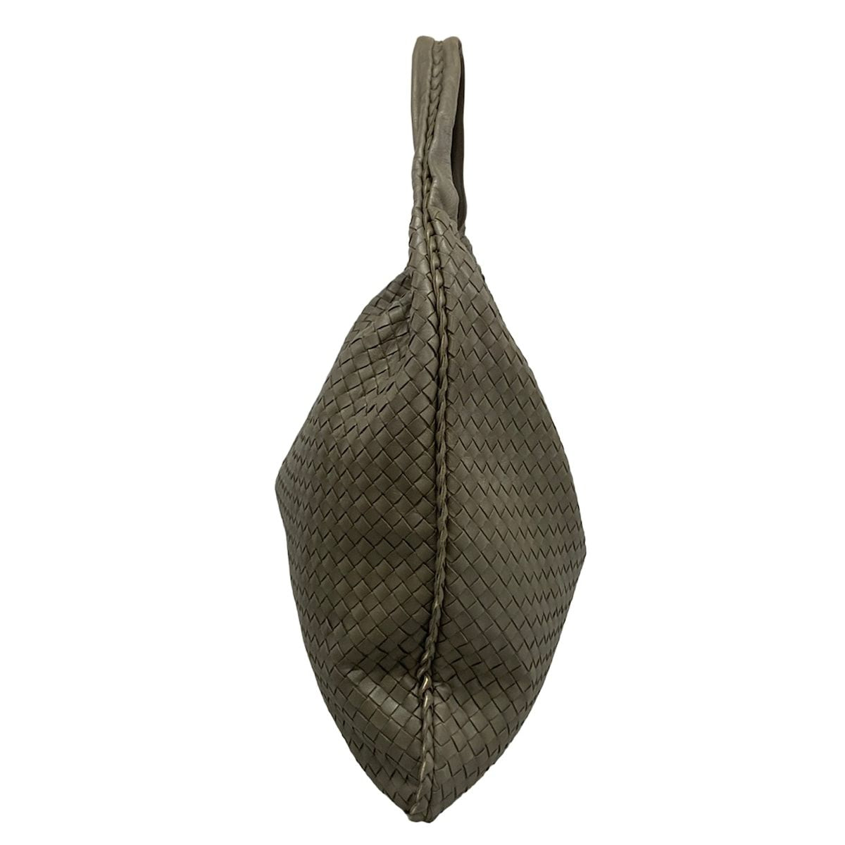 Bottega Veneta Handbag Large Bag Dark Gray Leather — view 2