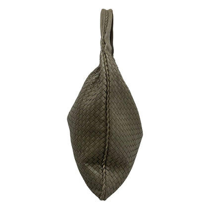Bottega Veneta Handbag Large Bag Dark Gray Leather — view 2