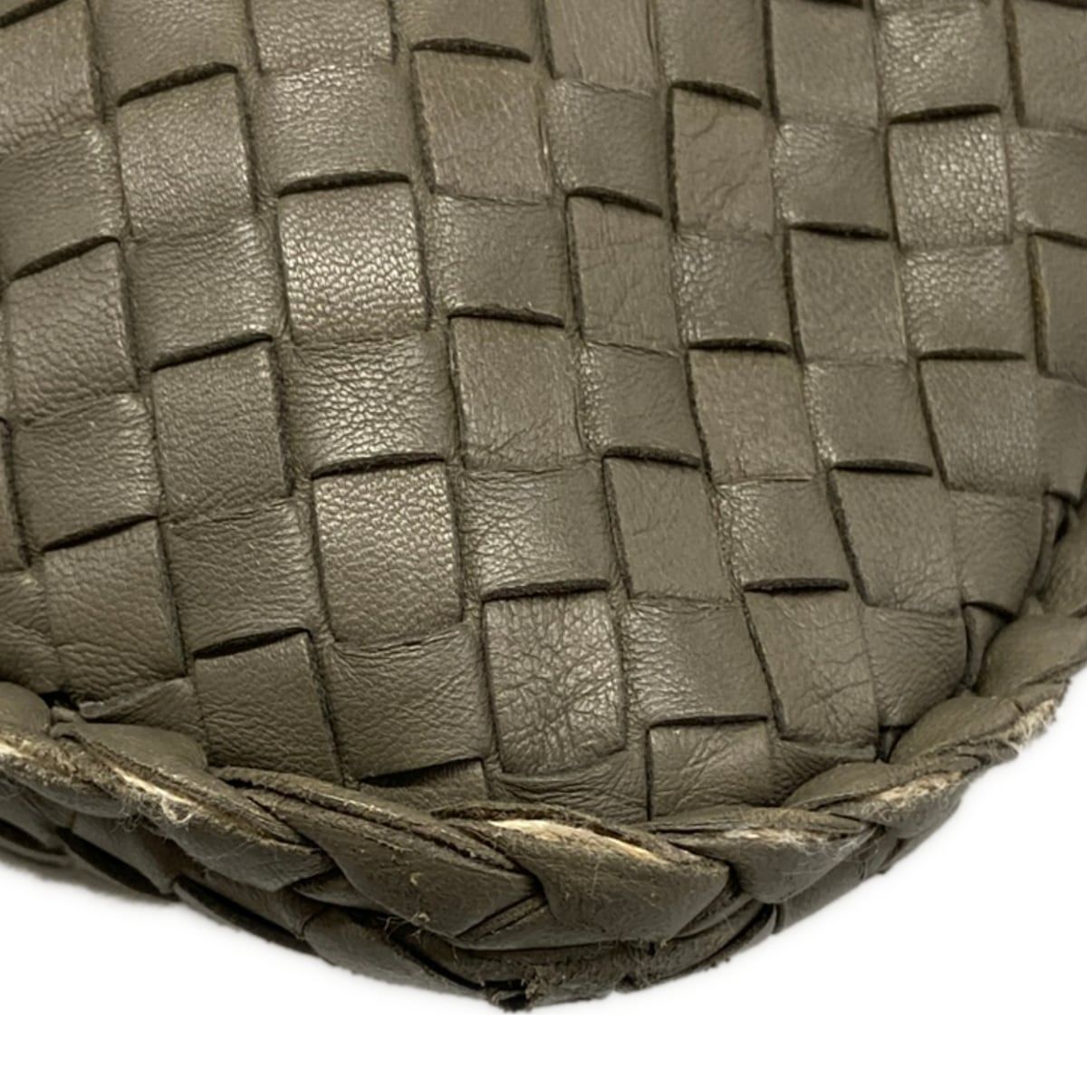 Bottega Veneta Handbag Large Bag Dark Gray Leather — view 6