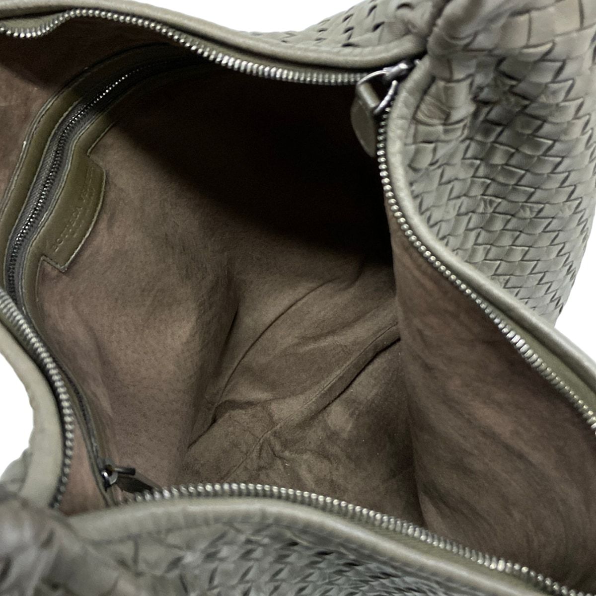 Bottega Veneta Handbag Large Bag Dark Gray Leather — view 7
